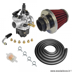 Pack carburation racing PHVA 17,5 pour moto 50 à boite scooter cyclomoteur et autres * Prix spécial !
