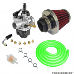Pack carburation racing PHVA 17,5 pour moto 50 à boite scooter cyclomoteur et autres * Prix spécial !