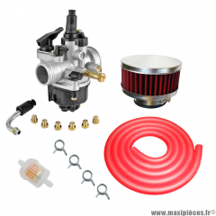 Pack carburation racing PHVA 17,5 pour moto 50 à boite scooter cyclomoteur et autres * Prix spécial !