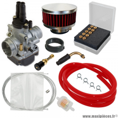 Pack carburation racing PHBG 21 universel pour moto 50 à boite scooter cyclomoteur * Prix spécial !