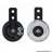 Avertisseur klaxon 12 volts chrome/noir universel pour scooter cyclomoteur moto 50 à boite quad et autres