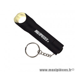 Porte-clés lampe led décapsuleur Maxipièces noir
