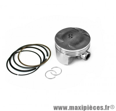 Piston maxiscooter type origine pour mbk skycruiser yamaha x-max 125cc Ø52mm 2008> (qualité premium)