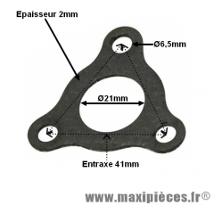 Joint de silencieux pour pot Voca tous modèles Combat, evo, Racing, rookie, chromed, cross, warrior