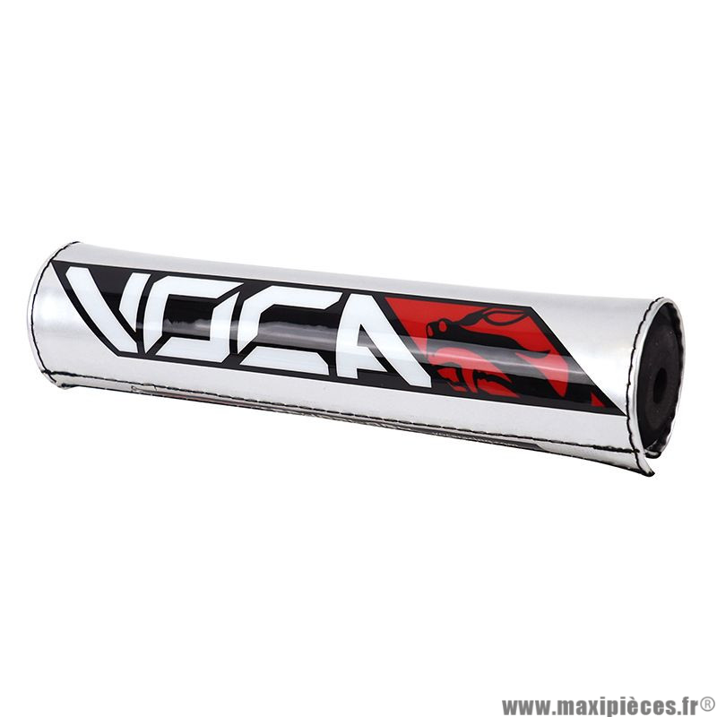 Mousse de guidon Voca 250mm pour guidon motocross avec barre couleur argent