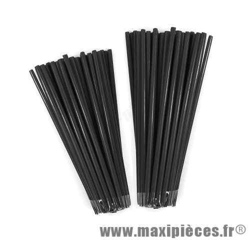 Couvre Rayon,72pcs/lot Couvres Rayons Moto Spokes Skins Jantes à Rayons  Jantes pour Motocross Universelles-Noir