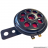 Avertisseur klaxon 12 volts noir/rouge universel (diamètre 66mm) pour scooter cyclomoteur moto 50 à boite quad et autres * Prix spécial !