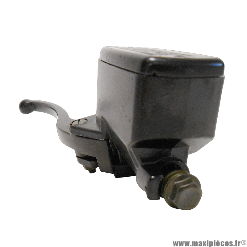 Maitre cylindre de frein avant complet droit universel (avec fixation pour rétroviseur diamètre 10mm) * Prix spécial !