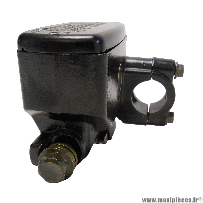 Maitre cylindre de frein avant complet droit universel (avec fixation pour rétroviseur diamètre 10mm) * Prix spécial !