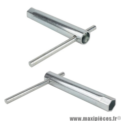 Clé a bougie 16mm pour scooter 4temps, moto, maxiscooter et autres
