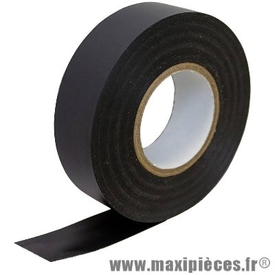 Ruban adhésif isolant en PVC noir – 10 mm x 19 mm, idéal pour l’isolation de câbles électriques et de multiples usages domestiques ou professionnels