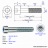 Vis BTR/CHC M 5x35 mm 8.8 (Vendue à l'unité)