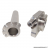 Poignée de gaz universelle en aluminium CNC – Finition argent, vis creuse 10x1.25 incluse