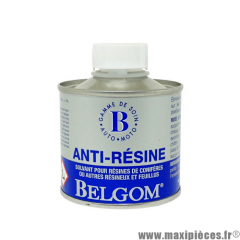 Belgom anti-resine 150ml solvant pour nettoyage carrosserie et vitre