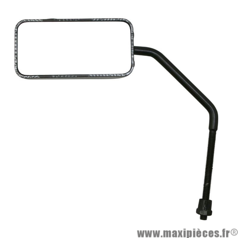 Rétroviseur réversible diamètre 8mm droite ou gauche imitation carbone non homologué réservé au concours tuning, meetings, run, compétition ...