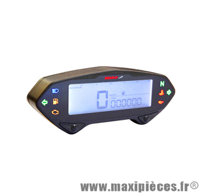 Compteur digital multi-fonctions universel koso db-01r 12v