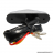 Feu arrière universel triangle transparent 6 leds rouges pour moto 50 à boite et autres (Homologué CE)