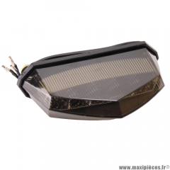 Feu arrière fumé à leds (x10) homologué universel adaptable pour moto et 50 à boite Derbi senda et autres * Prix spécial !