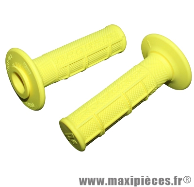 Jeu de poignées progrip 794 jaune fluo (paire)