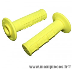 Jeu de poignées progrip 794 jaune fluo (paire)