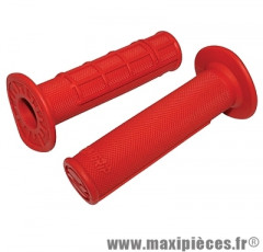 Jeu de poignées mx2 rouge (paire)