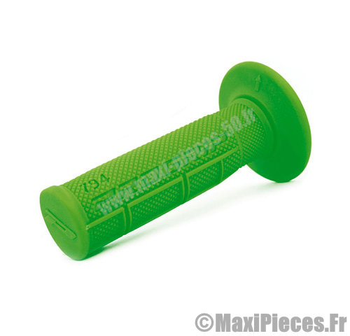 Poignée moto progrip vert.