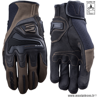 Gants Five street/urban RS4 noir/marron taille XL/11 * Déstockage !
