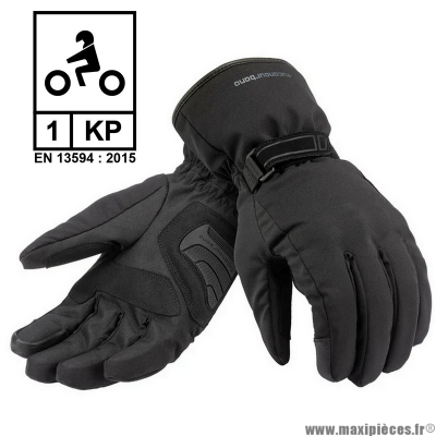 Gants automne-hiver marque Tucano Urbano homme password plus noir étanche taille 10/XL (compatible écran tactile)  * Prix spécial !