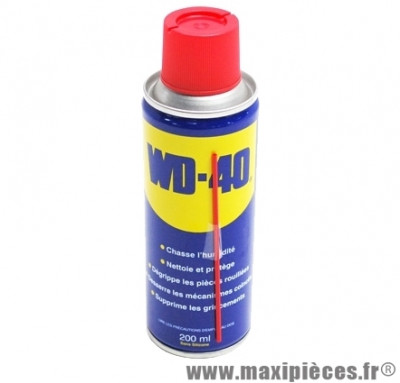 Spray dégrippant multifonction WD40 aérosol de 200ml