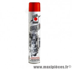 Spray nettoyant carburateur Ipone (750ml) pour tous type de carburateur moteur 2 et 4 temps * Prix spécial !