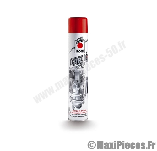 Spray nettoyant carburateur ipone.