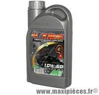 Huile moteur 4 temps 10w60 Minerva pour moto (bidon de 1L)