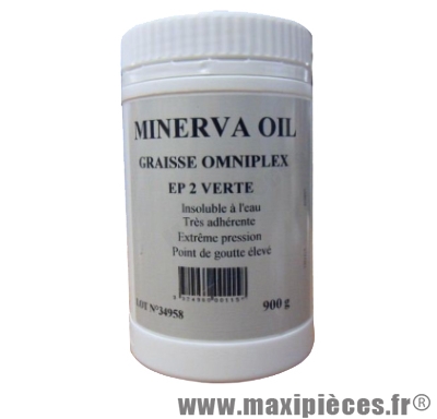 Graisse multi-usage Omniplex EP 2 verte Minerva (900gr) *Déstockage !