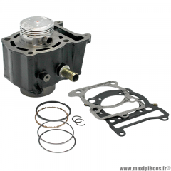 cylindre RB Max fonte pour Yamaha Majesty et Skyliner 125 cc (1998‑2009), Ø 53,7 mm, axe Ø 15 mm, OEM 5DS-E1311-0000