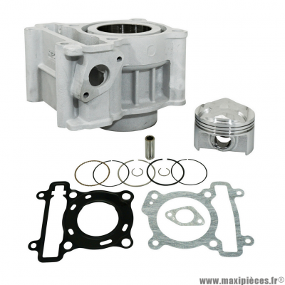 Cylindre T6 Airsal pour maxiscooter YAMAHA 125 XMAX X CITY MBK 125 SKYCRUISER CITY LINER à partir de 2008 (Diamètre 52,4mm)