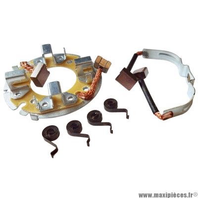 Porte balais de démarreur pour maxi-scooter piaggio 400-500cc beverly / mp3 (OEM 40350106) * Prix spécial !