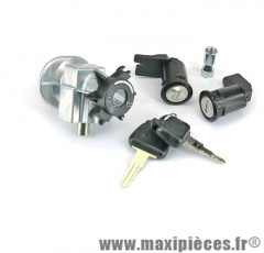 Contacteur a clé neiman maxi scooter pour Peugeot 50/125/150 elystar/elyseo (avec serrure de selle) (739898) * Déstockage !
