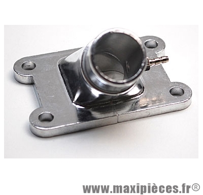 Pipe admission de 50 a boite alu pour am6 minarelli am6 aprilia rs rx 50 malaguti xsm xtm peugeot xp6 xps yamaha tzr ...