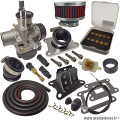 Pack carburation sport PHBG 21 pour aprilia rs derbi senda drd gpr fenix gilera smt euro 2/3/4 * Prix spécial !
