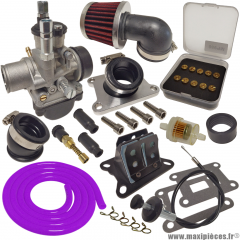 Pack carburation sport PHBG 21 pour aprilia rs derbi senda drd gpr fenix gilera smt euro 2/3/4 * Prix spécial !