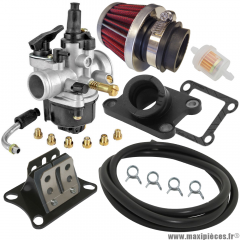 Pack carburation racing pour motorisation minarelli am6 aprilia rs rx 50 peugeot xp6 xps yamaha tzr * Prix spécial !