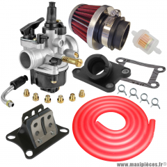 Pack carburation racing pour motorisation minarelli am6 aprilia rs rx 50 peugeot xp6 xps yamaha tzr * Prix spécial !