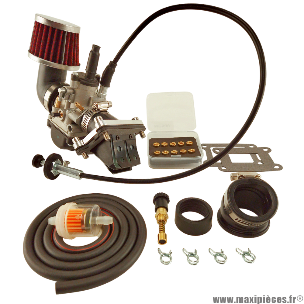 Pack carburation sport PHBG 21 pour aprilia rs derbi senda drd gpr fenix gilera smt euro 2/3/4 * Prix spécial !