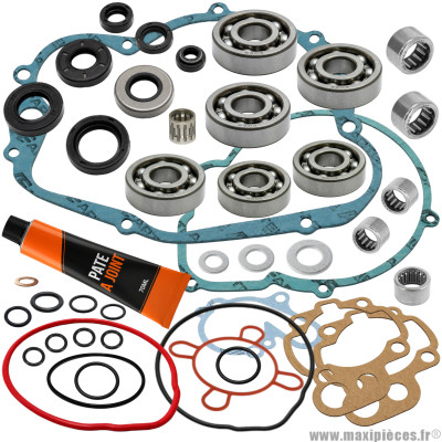 Pack réfection pour boîte de vitesses - motorisation Minarelli AM6 50cc 2T toutes années * Prix spécial !