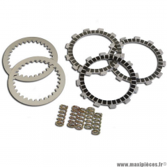 Kit disque d'embrayage (renforcé +20% de friction) pour moto 50 à boite Suzuki rmx smx