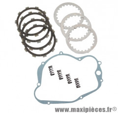 Kit disque d'embrayage renforcé motorisation minarelli am6 yamaha tzr dt mbk x-power x-limite aprilia rs peugeot xps xp6 xr6