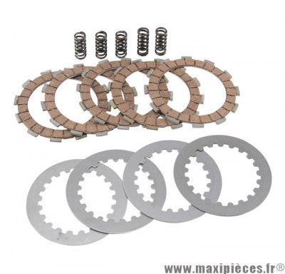 Disque d'embrayage renforcé Doppler vortex compatible moto 50 à boite Derbi senda euro2 / euro3 / euro4 (kit)