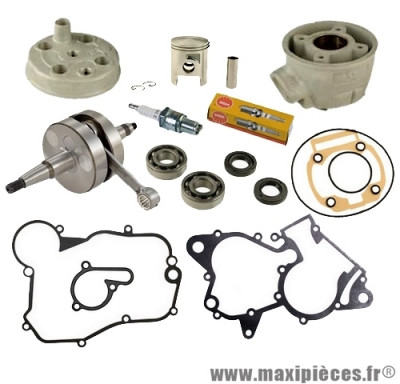 Pack kit moteur alu complet doppler vortex euro3 derbi senda drd x-treme x-race…
