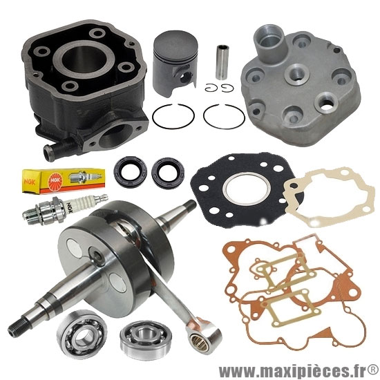 Moteur Derbi EURO2 50cc (EBE050) - Kit 50 et haut moteur - Maxi Pièces 50