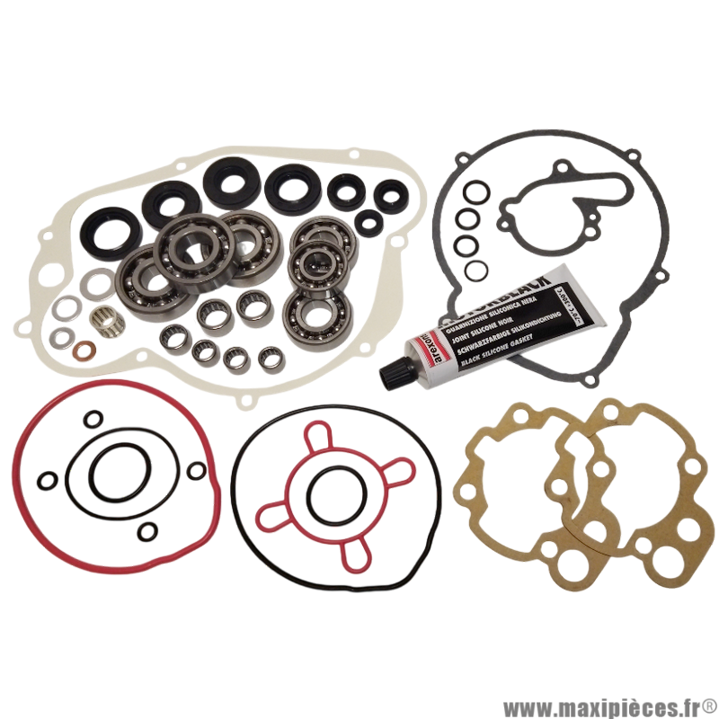 Pack réfection pour boîte de vitesses – motorisation Minarelli AM6 50cc 2T toutes années *
Prix spécial !